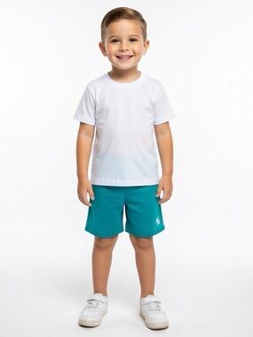 Boy’s Teal Athletic Shorts